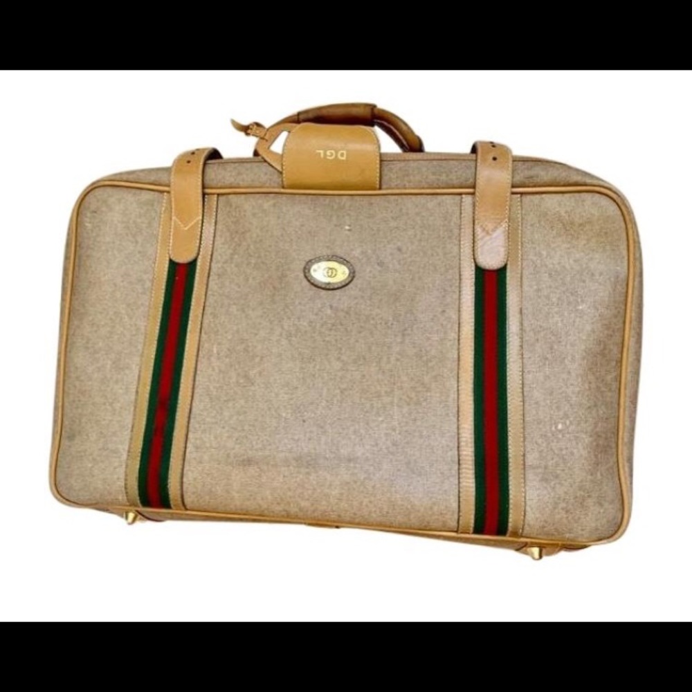 Vintage Gucci Carry On Luxurious Luggage Gem